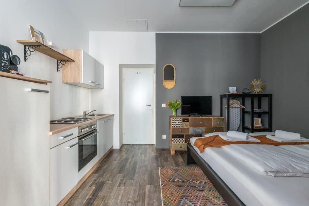 Chic Studio By City Center By Hm Wenen Buitenkant foto